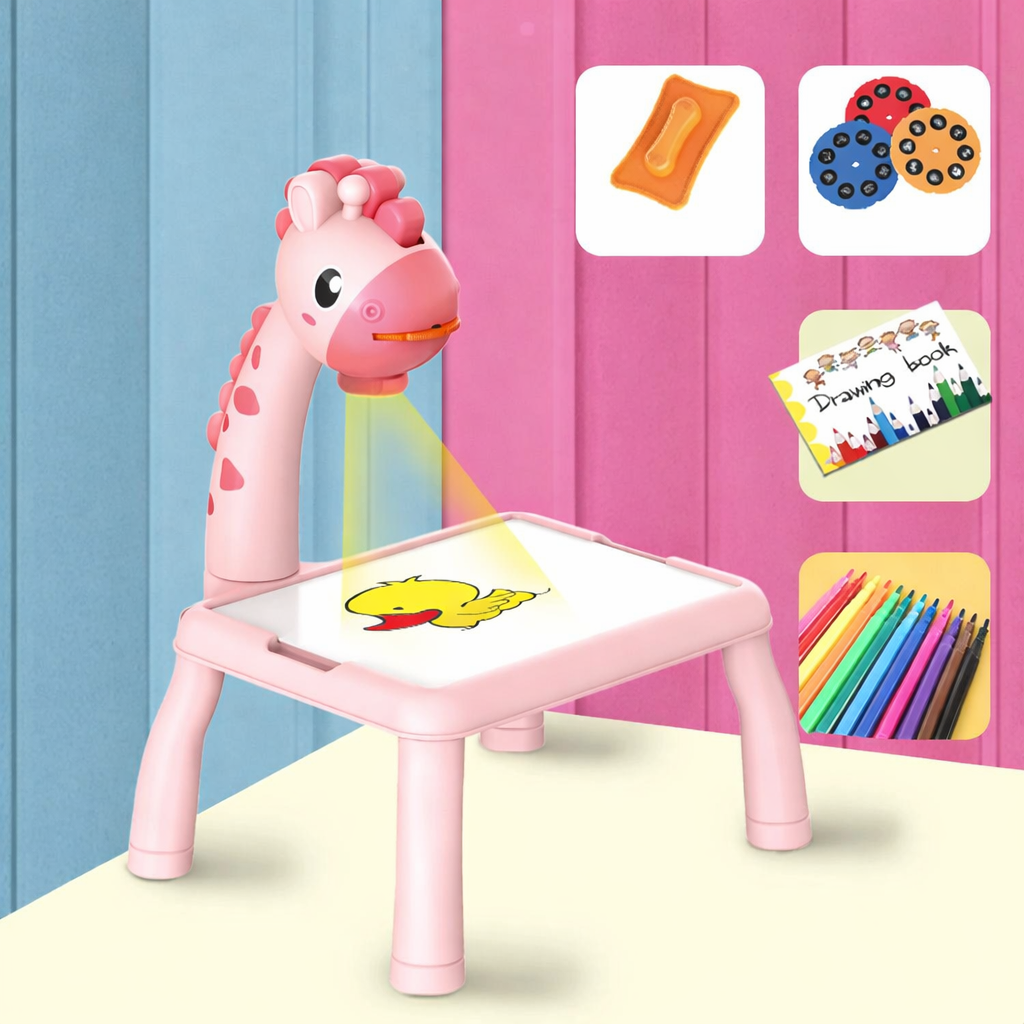 Brightlytime - Table Projecteur Créative et Éducative