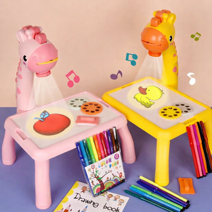 Brightlytime - Table Projecteur Créative et Éducative