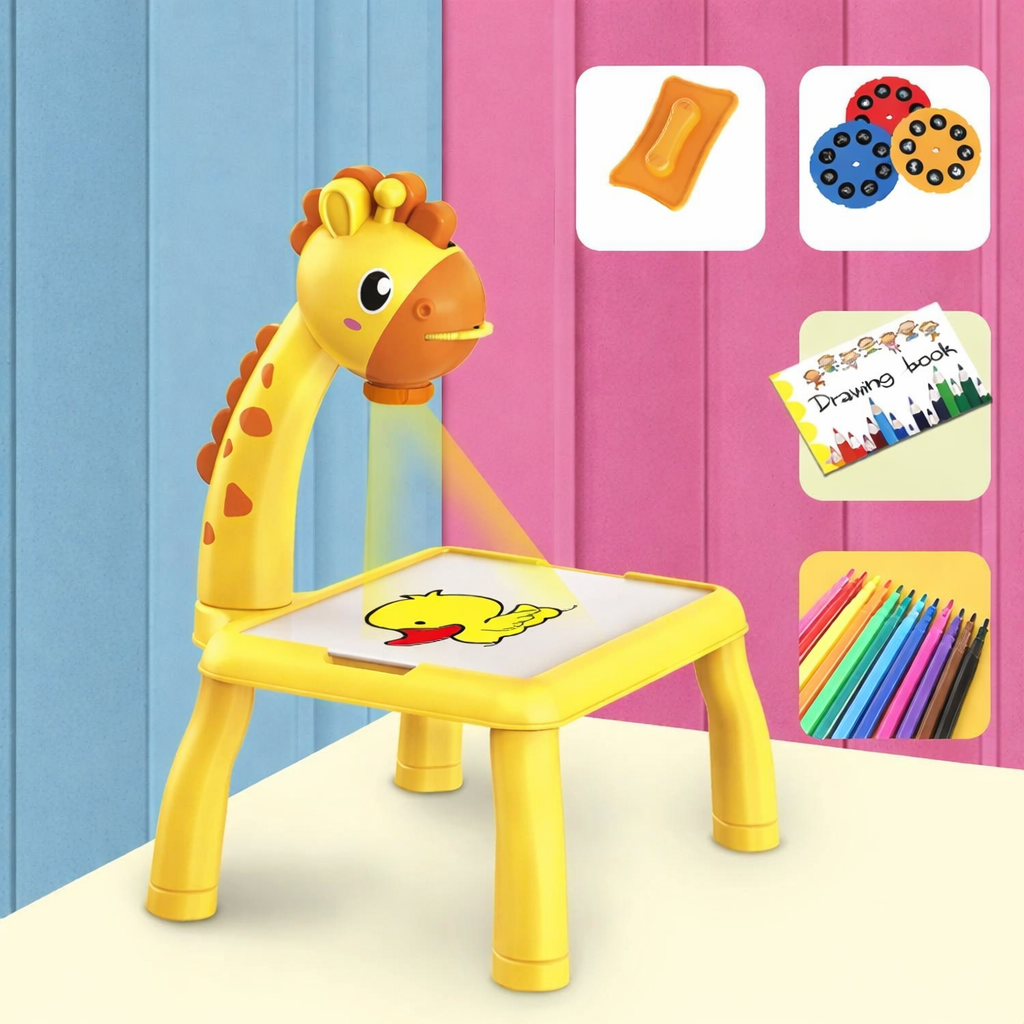 Brightlytime - Table Projecteur Créative et Éducative